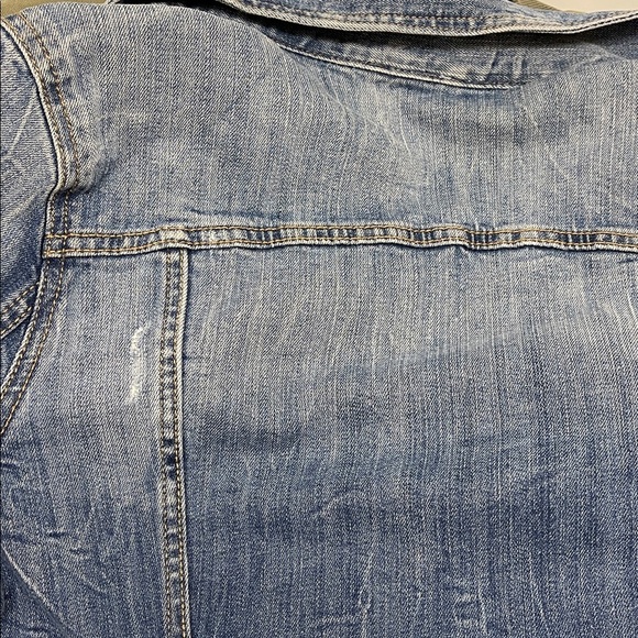 &Denim by H&M Women’s Denim Jacket Medium Wash Size 12 99% Cotton - Picture 7 of 7